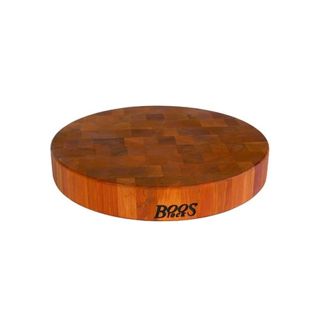 John Boos Round Cherry Butcher Block 15 x 2.5