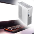 thumbnail image 6 of Computer Case,Mini Desktop Computer Case MicroATX,MATX24X24 Motherboard Small 1U 7.3L Computer Case,Support Horizontal Vertical Wall Mount Placement,Home Video Hotel Computer Theater Argent, 6 of 8
