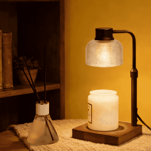 KLL Candle Warmer Lamp with Timer: Home Decor House Warming Gifts for New Home - Birthday Gifts for Women Mothers Day Birthday - Wax Melt Warmer for Jar Candles with 2 Bulbs