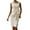 White, variant on THDHVS Plus Size Dresses for Curvy Women,Womens Dresses,Fashion Solid Color Round Neck Slim Fits Dress Elegant Party Formal Dress with Bow Belt White M