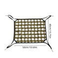 thumbnail image 3 of AYktou Cat Hammock, Breathable Cat Bed Hanging Lounger, Foolproof Foldable Hanging Pet Bed, 19.7×15.7 Inch Under Chair Hammock Cradle Washable Cat Hammock Cats Sleeping Basket, 3 of 6