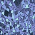 thumbnail image 1 of Ahgly Company Machine Washable Indoor Square Transitional Crystal Blue Area Rugs, 4' Square, 1 of 7