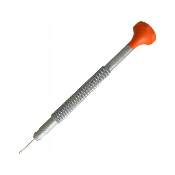 Bergeon 31081-050 non-magnetic screwdriver with anodised aluminium body 0.50mm