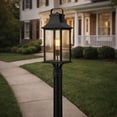 thumbnail image 2 of Hinkley Lighting - Outdoor - Grant - 1 Light Medium Outdoor Post Mount Lantern, 2 of 7