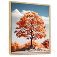 thumbnail image 2 of Designart "Gentle Maple In Neutral Hues I" Tree Maple Floater Framed Canvas Prints, 2 of 5