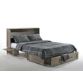 thumbnail image 6 of Poppy Queen Size Murphy Bed Cabinet with Storage & Charging Ports, 6 of 6