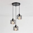 thumbnail image 1 of DHZMDS L&aacute;mpara colgante de estilo retro n&oacute;rdico,3 Luz Moderna Industrial Con Pantalla De R&uacute;stica Colgante L&aacute;mpara De Techo Para Isla De Cocina Comedor Cafet, 1 of 7