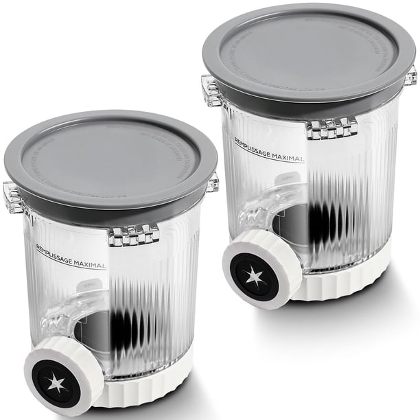 Envases para hacer helados, paquete de 2 unidades, para Ninja Swirl NC700