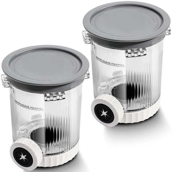 Envases para hacer helados, paquete de 2 unidades, para Ninja Swirl NC700