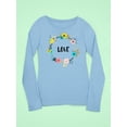 thumbnail image 3 of Love Wreath Long Sleeve Toddler -Image by Shutterstock,  4 Toddler, 3 of 4