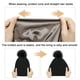 thumbnail image 3 of Gorro de satén elástico, protector capilar, elegante gorro de canalé elástico, holgado y cálido, de satén, plegable y portátil, ideal para actividades al aire libre, para mujer, elegante, 3 of 8