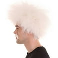 thumbnail image 4 of HPO Mad Scientist Men's Wig & Mustache | Jumbo Cosplay Halloween Wig | Premium Breathable Capless Cap, 4 of 9