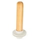 thumbnail image 3 of Jaula de madera para pájaros, percha para patas, percha para loros, plataforma de juguete para pájaros pequeños, cacatúas, agapornis y periquitos, color blanco, 3 of 14