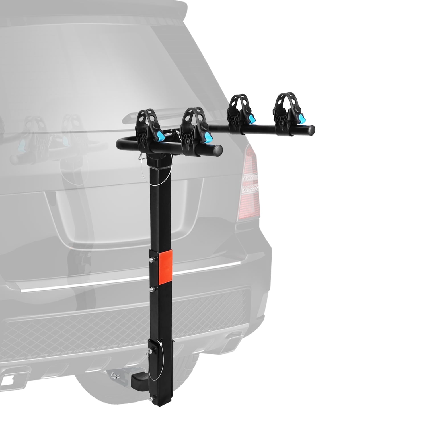 Leader Accessories 2Bike Bicycle Hitch Mount Carrier Rack Heavy Duty for Cars, Trucks