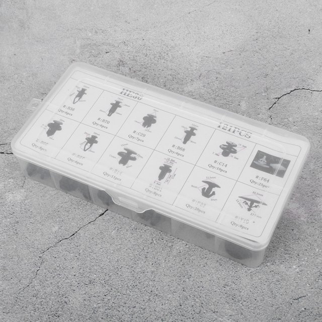 Car Body Clips,121pcs Car Body Clips Car Body Retainers Push Retainer Highly Versatile