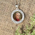 thumbnail image 6 of Picturesongold.Com Pope Saint John Paul II Religious Medal Color Female Adult-2/3 in Sterling Silver, 6 of 7