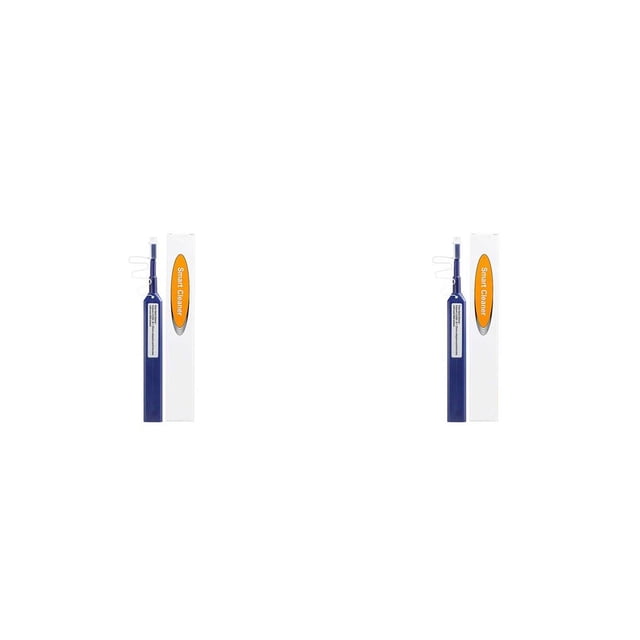 Sidaley Pluma de limpieza de fibra óptica, removedor de manchas de suciedad de 180 grados, equipo de herramienta de limpieza de mano factorial Type3 NO3