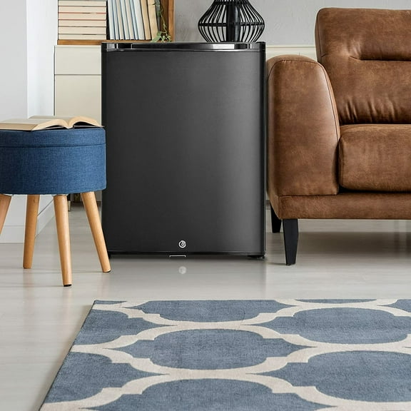 SMAD 2.1 cu.ft Portable Mini Fridge with Lock, Black