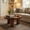 Walnut, variant on Christopher Knight Home 31.5" Round Coffee Table with Sculptural 3-Leg Base, Natural