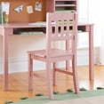 thumbnail image 4 of Guidecraft Kids Media Desk and Chair Set - Pink: Kids Desk and Chair, Girls Study Desk with Hutch and Storage Shelf, Wood Bedroom Furniture Set, 4 of 6