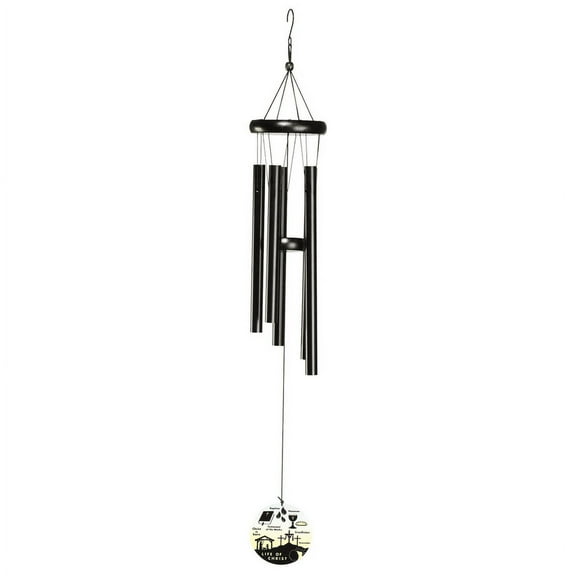 Dicksons Life of Christ Sunrise Silhouette 35 inch Aluminum Wind Chime Noisemaker