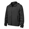 thumbnail image 3 of Lightweight Windbreaker Men Jacket Windproof Outerwear Zip Hiking Work Travel Shirts, 3 of 8