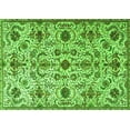thumbnail image 1 of Ahgly Company Indoor Rectangle Persian Green Traditional Area Rugs, 7' x 10', 1 of 1
