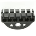 thumbnail image 3 of Headless Guitar Bridge, Durable Guitar Bridge 6 String Black Easy Adjustment  For Instrument, 3 of 8