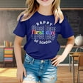 thumbnail image 2 of TSADFHJI Girls Shirts Size 14 16 Teen Summer Girl Shirts Size 7-8 Tie Dye Fall Kid Back to School Season Cute Graphic Print Round Neck Short Sleeve Tee Summer Casual T Shirt Tops 4-5 Years, 2 of 4