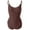 Coffee, variant on Shapewear Bodysuits for Women Tummy Control Full Body Shaper Scoop Neck Bodysuit Shapewear Beige, M