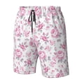 thumbnail image 4 of Fotbe Rose Flowers Trajes de Baño Estampados para Hombre, Shorts de Verano de Secado Rápido, Ropa de Playa, Bañadores-Medium, 4 of 6
