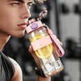 thumbnail image 6 of Sports Water Bottle with Straw and Spout Lid, Leakproof BPA Free Toxic Free Plastic Sports Bottle for Gym, Hiking, School, Travel,Multiple Occasions, 6 of 6