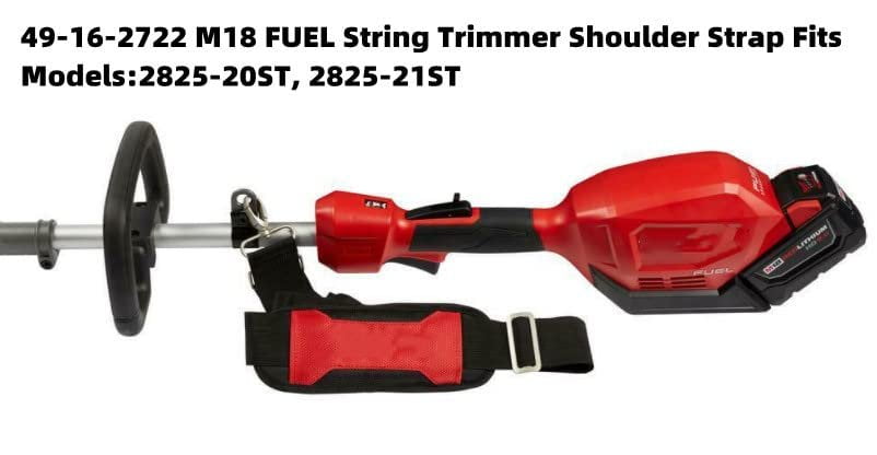 49-16-2722 Shoulder for Milwaukee M18 Quik-lok Shoulder Strap wit EGO Power+ AP1500 EGO 56V String Trimmer, Leaf Blower, Multi Head System 9" Length