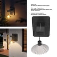 thumbnail image 4 of Solar Wall Light, IP54 Water Proof 1500mAH Light Sensor Solar Sconce Light  for Deck, 4 of 7