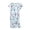 A-Mint Green142, variant on Womens Nightgown Llama Print Short Sleeve Crew Neck Soft Stretchy Loungewear Home Sleepwear