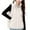 White, variant on Inleife Womens Outerwear Vests Womens Solid Color Sleeveless And Checkered Short Sleeveless Cotton Jacket