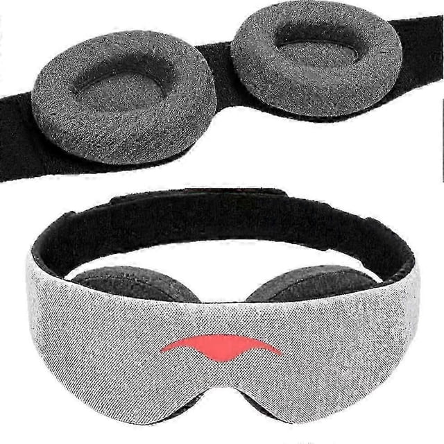 New Manta sleep mask with 100% light blocking and zero intraocular pressure, comfortable and adjustable, perfect for sleeping