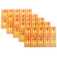 thumbnail image 3 of Miangastore Handle with Care Stickers Adhesive Warning Labels Yellow Adhesive Paper for Packaging 500 Pcs, 3 of 9