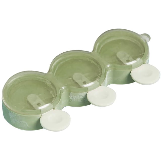 Paleta De Hielo De 3 Cavidades, Molde De Silicona Para Paletas, Fabricante De Helados Para Niños Cateissary HA043995-02