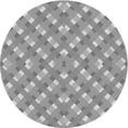 thumbnail image 1 of Ahgly Company Machine Washable Indoor Round Transitional Gray Cloud Gray Area Rugs, 6' Round, 1 of 7