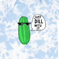 thumbnail image 4 of Inktastic Just Dill with It Chill Dill Pickle in Sunglasses Boys or Girls Baby Bodysuit, 4 of 5