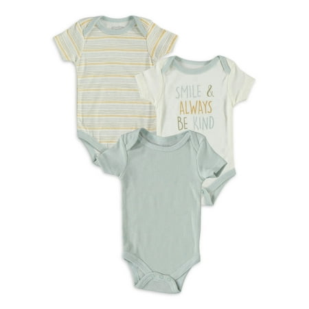 

Kyle & Deena Baby Boy 3 PK Bodysuits Sizes Newborn-9 Months