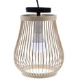 thumbnail image 1 of Natural Bamboo Hanging Light Chinese Style Rattan Woven Ceiling Lamp for Home, 1 of 6