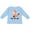 AE-Light Blue, variant on Inktastic Fox for Girls Woodland Animal Girls Long Sleeve Toddler T-Shirt