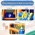 thumbnail image 5 of Canddidliike Kids Inflatable Bounce House Magic Castle with Large Jumping Area without Blower, Bounce House for Kids and Toddler, Inflatable Bouncy Castle, Outdoor Indoor Backyard Jumping House, 5 of 5