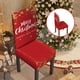 thumbnail image 1 of Fundas para Sillas de Comedor Navideñas | Protectores Elásticos Rojos | Fundas Elásticas Lavables para Sillas de Cocina | Decoración para Fiestas | Protector de Muebles para El Hogar y Eventos, 1 of 6