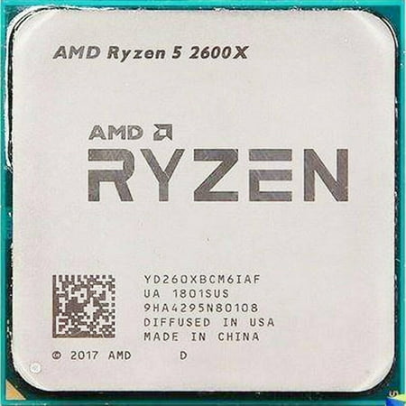 AMD Ryzen 5 2nd Gen - RYZEN 5 2600X Pinnacle Ridge (Zen+) 6-Core 3.6 GHz (4.2 GHz Max Boost) Socket AM4 95W Desktop Processor-Almost New(No Cooler and Retail Package)