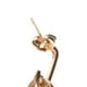 thumbnail image 2 of Aretes Ametrinaa Coqueta Broquel Aro Zirconias Chapa Oro 18k, 2 of 5