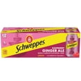 thumbnail image 2 of Schweppes Caffeine Free Raspberry Ginger Ale Soda Pop, 12 fl oz, 12 Pack Cans, 2 of 7