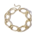 thumbnail image 4 of Guodhu Chunky Choker Necklace Statement Thick Necklace Heavy Chain Necklace Fashion Jewelry Accessory for Women, 4 of 5